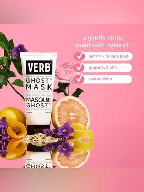 Verb Ghost Mask Weightless Hair Mask – White